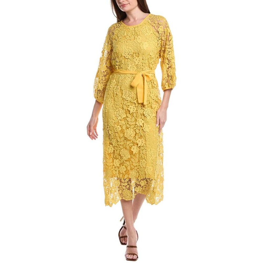 Elaine Womens Midi Dress